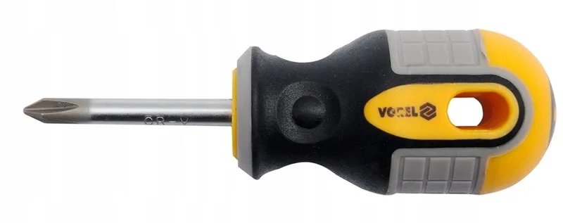 Kruiskopschroevendraaier PH1 x 38mm CrV - Magnetisch von Vorel, Grau – Produktbild