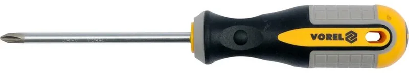 Kruiskopschroevendraaier PH2x200mm CrV - Magnetisch van Vorel, Rood – productafbeelding