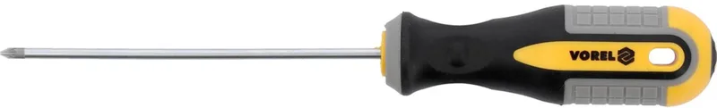Kruiskopschroevendraaier PZ1x75 mm CrV van Vorel, Geel – productafbeelding
