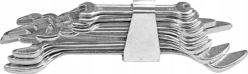 Plat-Ringsleutel Set 10 Stuks (6-32mm) met Clip by Vorel – product image