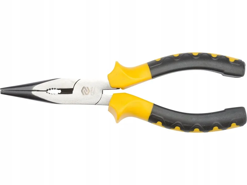Rechte Tang 160mm Gehard Koolstofstaal Kunststof Handvat von Vorel, Schwarz, Gelb – Produktbild