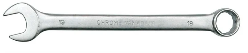 Ringsteeksleutel 17 mm - CrV Staal - Gesmeed - Gesatineerde Afwerking - 12-kant Oog - 51682 by Vorel – product image