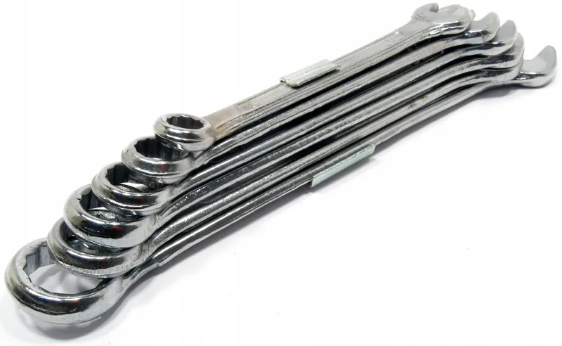 Ringsteeksleutel Set 6 Stuks (8-17mm) by Vorel, Silver – product image