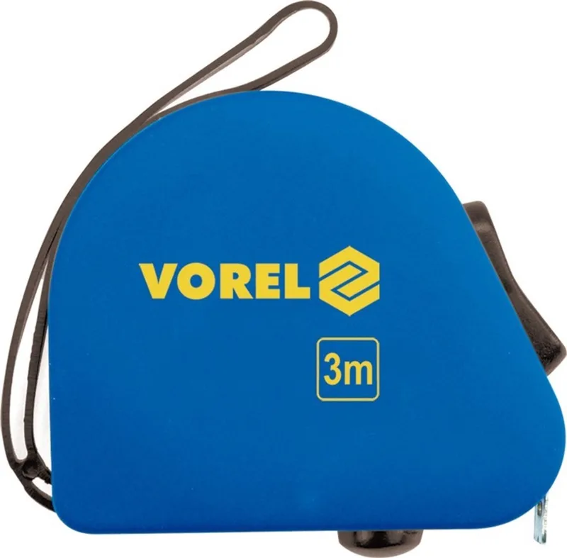 Rolmaat 5m x 16mm - Duurzaam en Nauwkeurig van Vorel, Blauw – productafbeelding