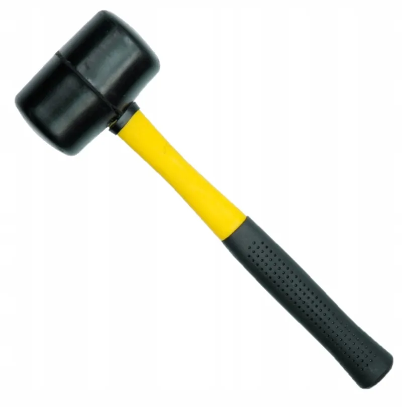 Rubber Hamer met Glasvezelsteel - 50mm de Vorel – image du produit