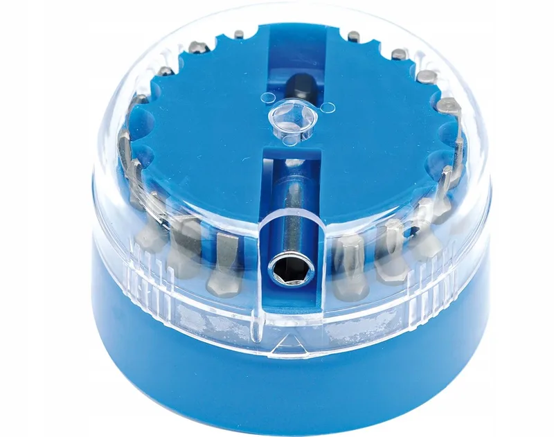 Schroefbit Set 18 Stuks - 25mm 1/4" de Vorel, Bleu – image du produit