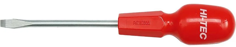 Schroevendraaier HI-TEC 6x200mm CrV Plat Met Magnetische Punt de Vorel, Argent – image du produit