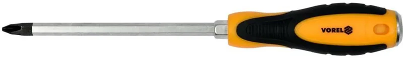 Schroevendraaier PH3x150mm - Slag- en Kruiskopschroeven de Vorel, Jaune – image du produit