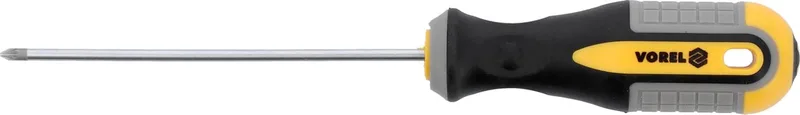 Schroevendraaier Pozidriv PZ0 x 100mm Gehard CRV 6150 de Vorel, Jaune – image du produit