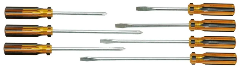 Schroevendraaier Set - 7 Stuks - Ergonomische Handgreep by Vorel, Black – product image