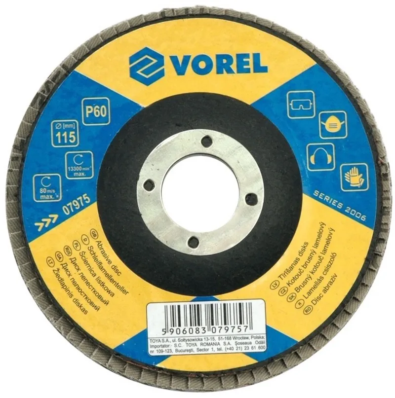 Schuurpapier Schijf - P120 - 125 mm by Vorel – product image