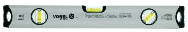 Serie - Aluminium Waterpas - 200 cm - Drie Libellen - Weerbestendig by Vorel, Silver – product image