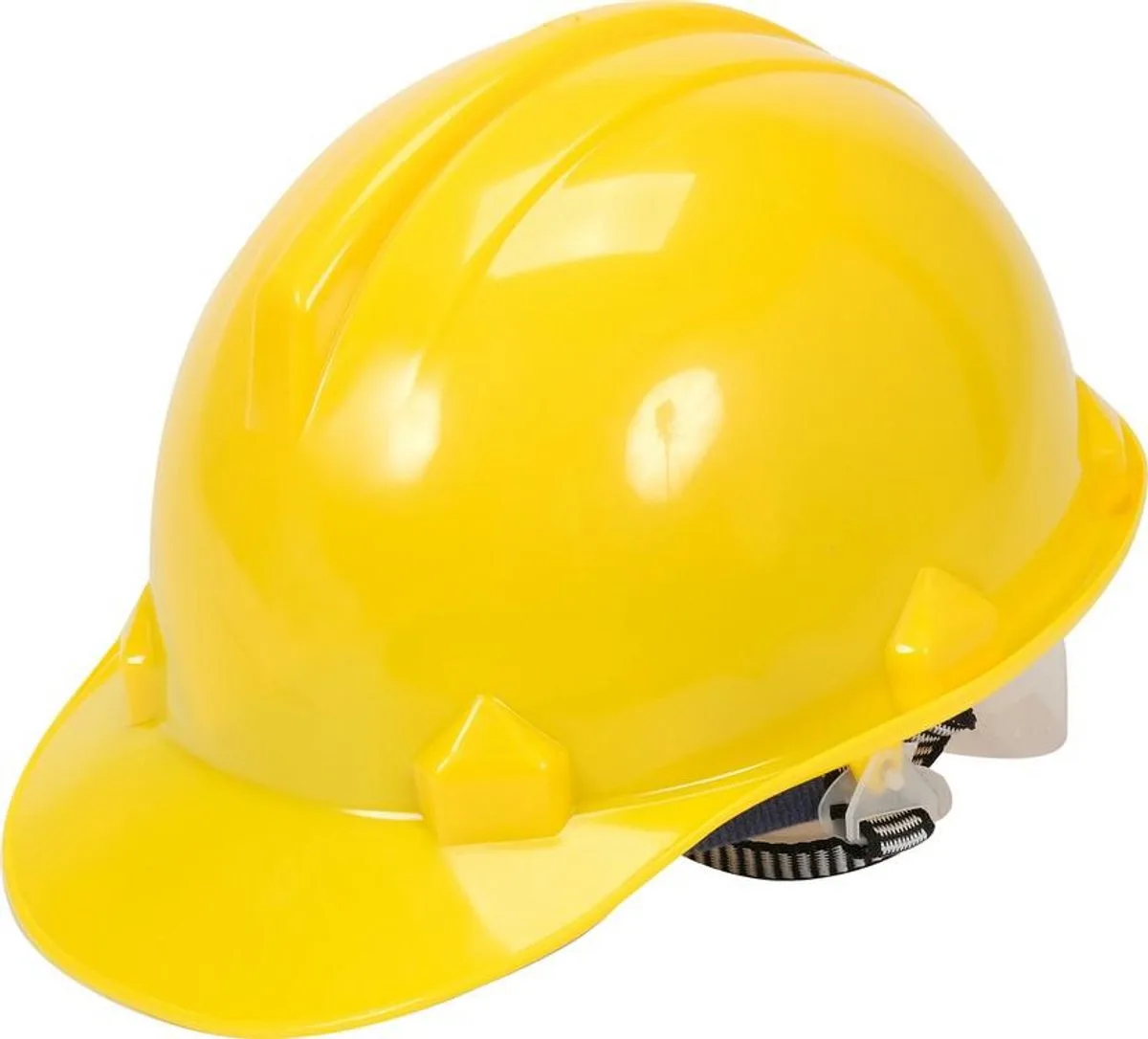 Serie - Veiligheidshelm - HDPE - DIN EN 397 van Vorel, Geel – productafbeelding