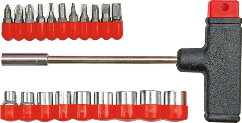 T-Grip Schroevendraaierset met 20 Bits - 65100 by Vorel – product image