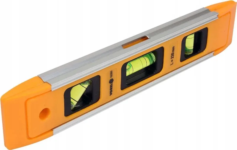 Torpedo waterpas 230mm set 3 Libellen en Magnetische Basis by Vorel – product image