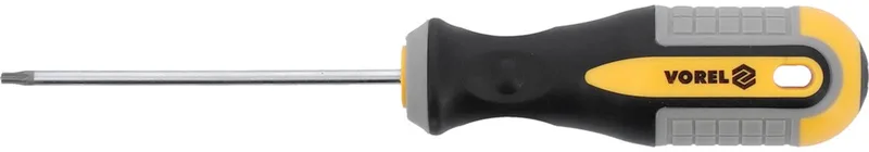 Torx Schroevendraaier T8x75mm CrV - Duurzaam en Precisie van Vorel, Grijs – productafbeelding 1 van 2