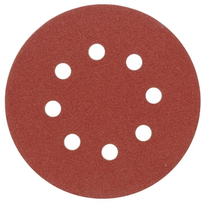 Vorel 08582 - Schuurpapier Schijven - 125mm - 8 Gaten - Set van 5 von Vorel – Produktbild
