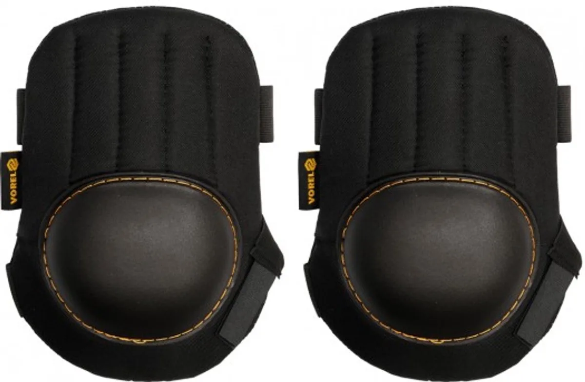 Vorel 74602 - Beschermende Kniebeschermers - Ergonomisch - Nylon 600D - PE en EVA Schuim de Vorel, Gris – image du produit