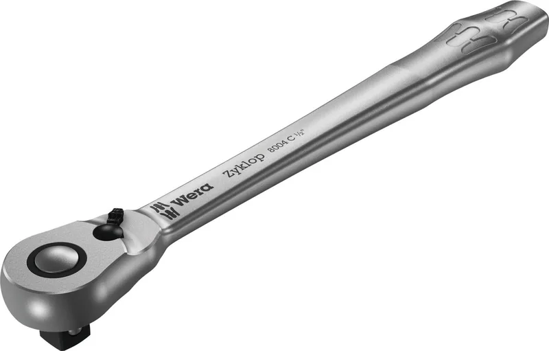 05004064001 C Zyklop ratel - 1/2" van Wera, Kleurloos – productafbeelding