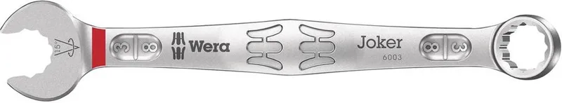 05020212001 6003 Joker Imperial Ring-steeksleutel Sleutelbreedte (inch) 3/8 de Wera, Kleurloos – image du produit