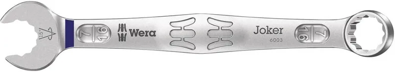 05020213001 Joker Steek-/ringsleutel - 7/16'' x 135mm - 6003 von Wera – Produktbild