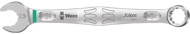 05020214001 6003 Joker Imperial Ring-steeksleutel Sleutelbreedte (inch) 1/2 van Wera, Kleurloos – productafbeelding