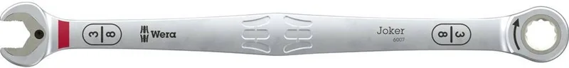 05020363001 6007 Joker inch Ring-steeksleutel Sleutelbreedte (inch) 7/16 by Wera, Kleurloos – product image