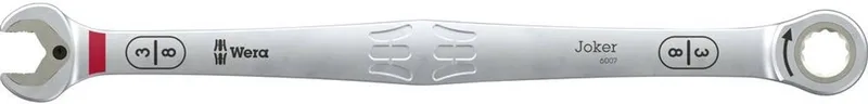 05020364001 6007 Joker inch Ring-steeksleutel Sleutelbreedte (inch) 1/2 fra Wera, Kleurloos – produktbillede