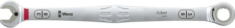 Wera 05020367001 6007 Joker inch Ringskruvnyckel Nyckelvidd (Tum) (för titel) 11/16 von Wera, Kleurloos – Produktbild