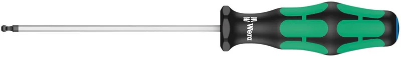 Wera 6-kant-Kugelkopfschraubendreher mit Kraftform-Heft 3 mm von Wera, Kleurloos – Produktbild