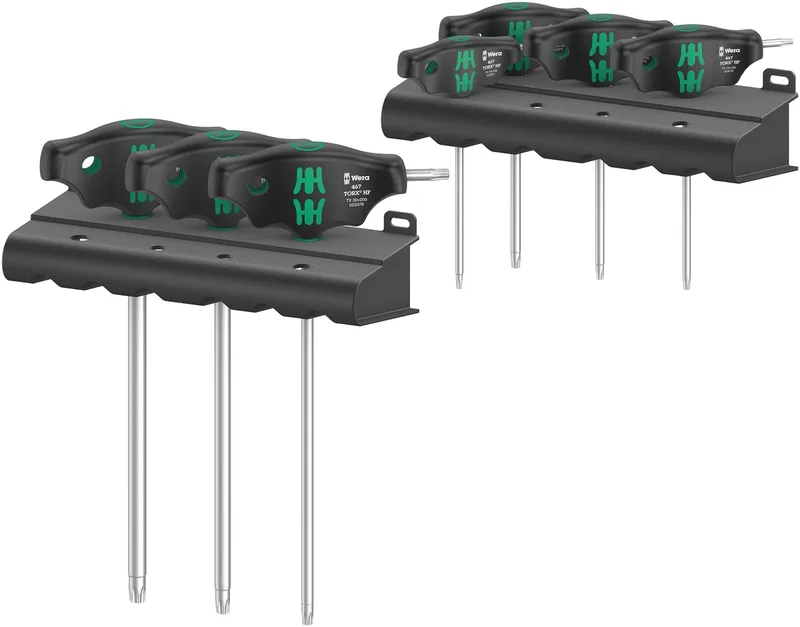 05023452001 8-delige 467/7 Torx® T-Greep HF Schroevendraaierset Set 1 de Wera, Kleurloos – image du produit