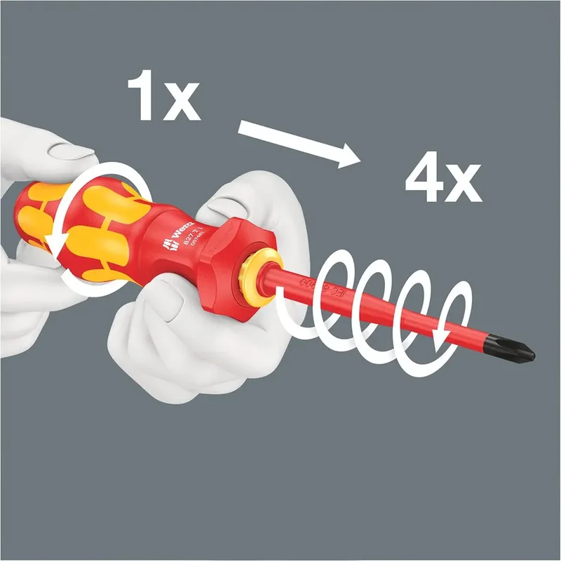 05057481001 827 T i Kraftform Turbo handhouder 150 mm van Wera – productafbeelding 3 van 6