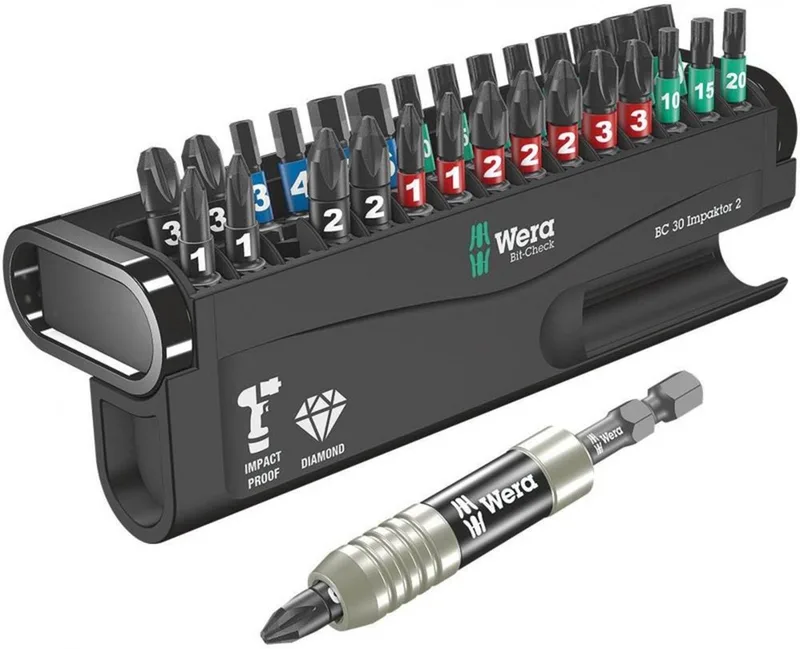05057697001 30 delige Bitcheck Impaktor 2 bitset - PH/PZ/TX/HX by Wera – product image