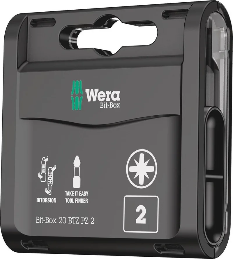 Wera Werk 05057761001 Jeu dembouts BiTorsion de Wera, Noir – image du produit