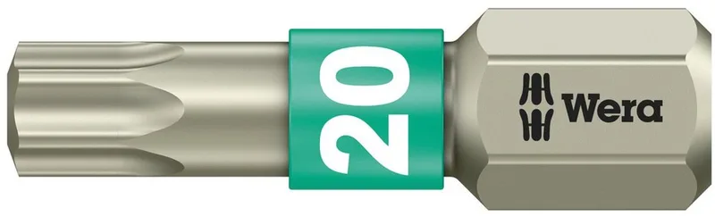 05071034001 3867/1 TS TORX® Bits, RVS TX 20 x 25mm by Wera – product image