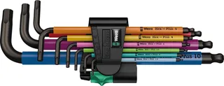 Jeu De Clés Allen 950 Sspkl/9 Sm N de Wera, Kleurloos – image du produit 1 sur 6
