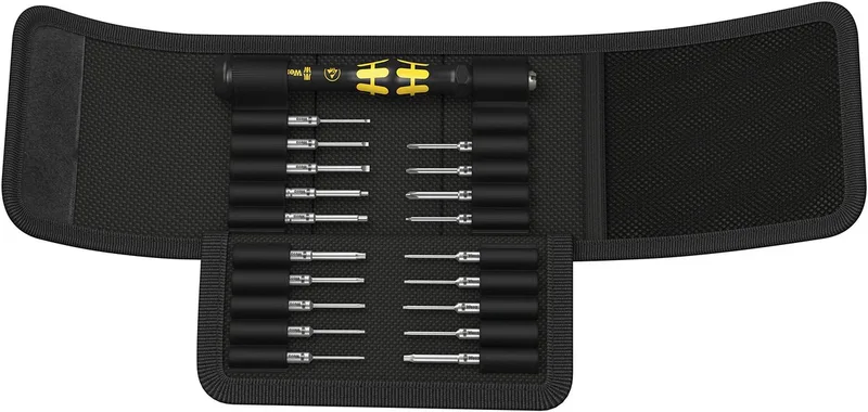 Kraftform Kompakt Micro 20 ESC 1, 20-teilig von Wera, Schwarz – Produktbild