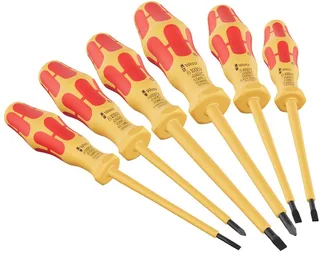 1060 I/1065 I/6 Vde Schroevendraaierset Goud von Wera, Rot, Gelb – Produktbild 1 von 6