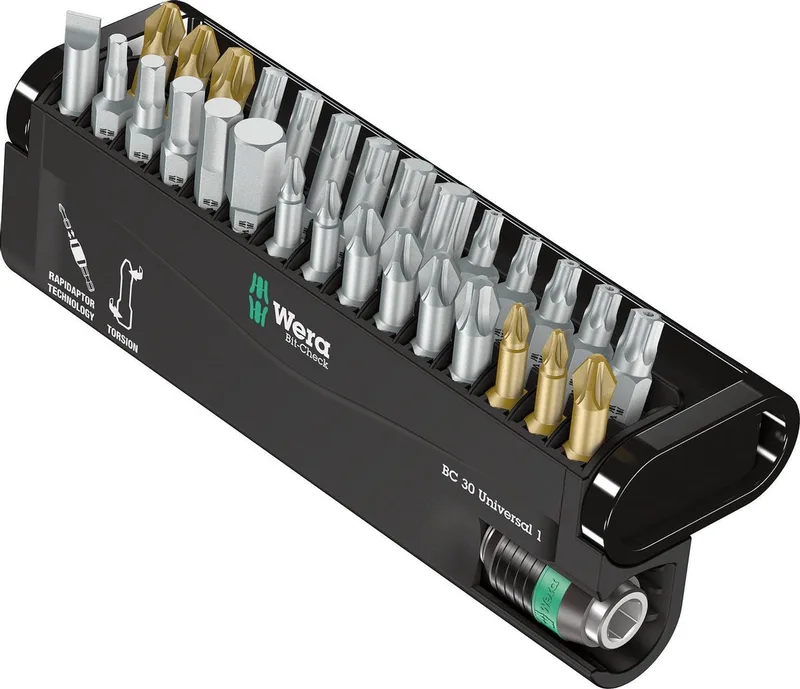30-delig Bit-Check 30 Universal 1 Bitset - 05056440001 by Wera – product image 1 of 6