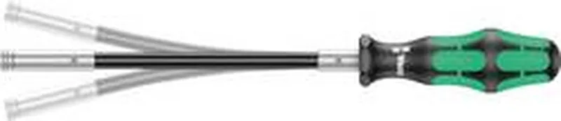 Wera 393 S Tournevis porte-embouts 6 pans de Wera, Vert – image du produit