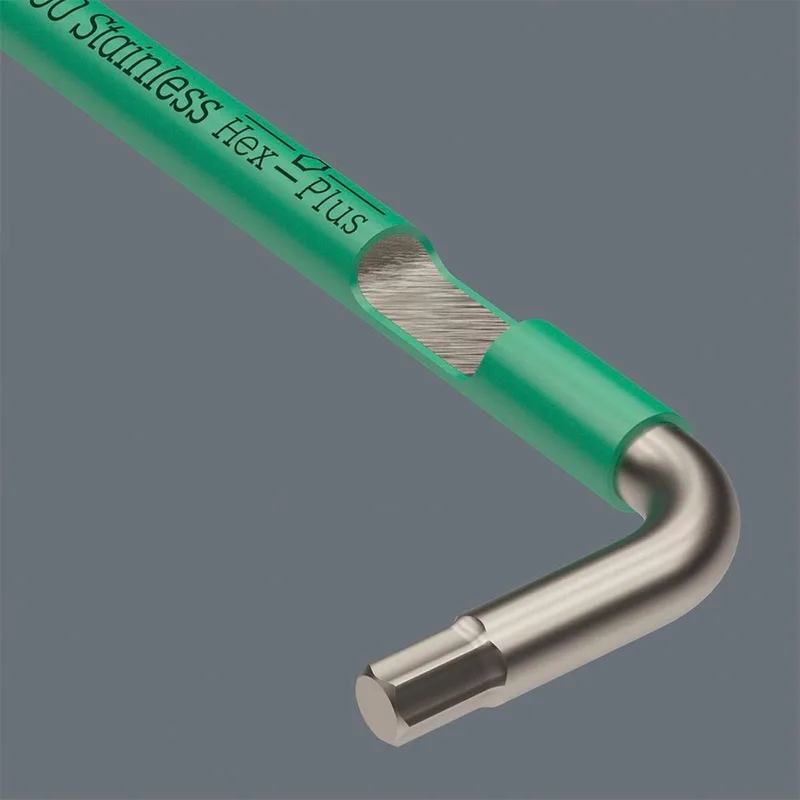 3950/9 Hex-Plus Multicolour Imperial Stainless 1 Winkelschlüsselsatz, Schraubendreher von Wera, Kleurloos – Produktbild