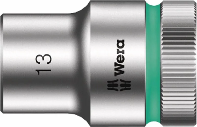 5003617001 Zyklop Dopsleutel - 32mm - 1/2" (L=42mm) de Wera, Kleurloos – image du produit