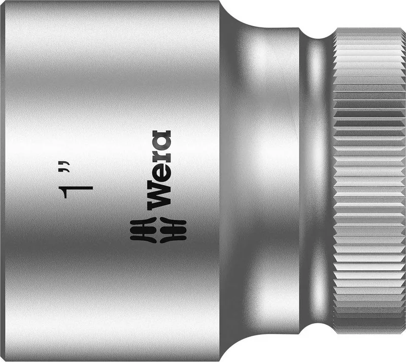 5003631001 Zyklop Dopsleutel - Inch - 1" - 1/2" (L=40mm) de Wera, Kleurloos – image du produit