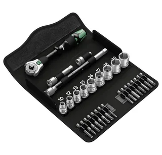Jeu De Douilles Et De Cliquet 8100 Sb 6 de Wera, Kleurloos – image du produit 2 sur 5