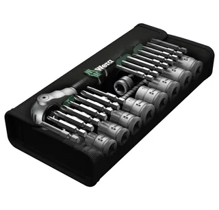 Jeu De Douilles Et De Cliquet 8100 Sb 6 de Wera, Kleurloos – image du produit 5 sur 5