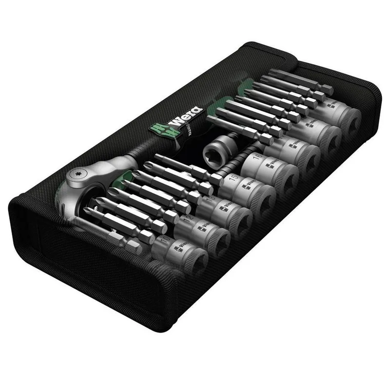 Jeu De Douilles Et De Cliquet 8100 Sb 6 de Wera, Kleurloos – image du produit 5 sur 5