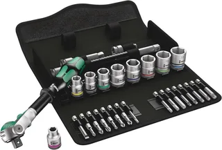 Jeu De Douilles Et De Cliquet 8100 Sb 6 de Wera, Kleurloos – image du produit 1 sur 5