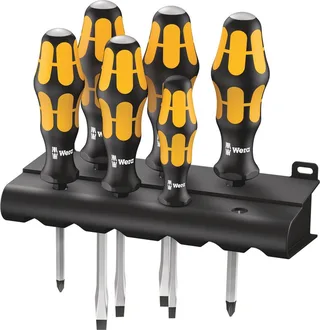 Jeu De Tournevis 932/6 Kraftform Plus 6 Pièces de Wera, Kleurloos – image du produit 1 sur 4