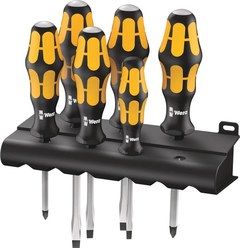 Jeu De Tournevis 932/6 Kraftform Plus 6 Pièces de Wera, Kleurloos – image du produit 1 sur 4