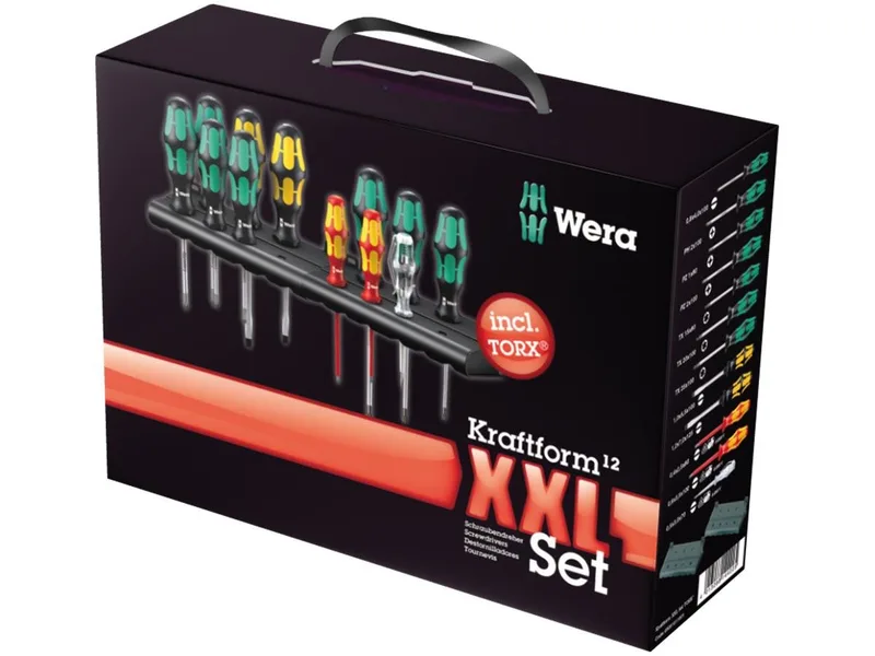 Schraubendreher Satz Kraftf. XXL TX von Wera, Kleurloos – Produktbild 2 von 4